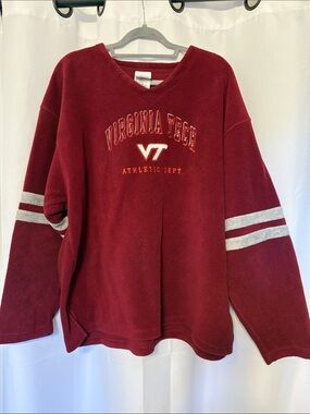 Virginia Tech VT Athletic Dept. Women's Maroon Pullover Sweatshirt